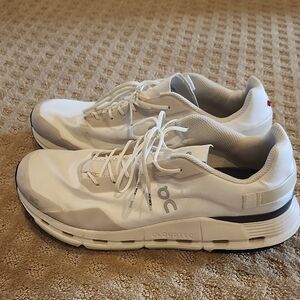 On Running Men's White CloudTec Sneakers